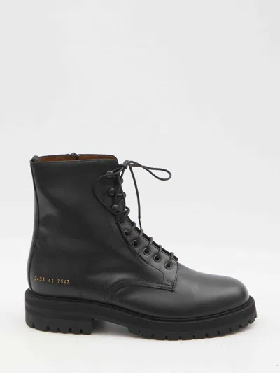 Common Projects Men Combat Boots