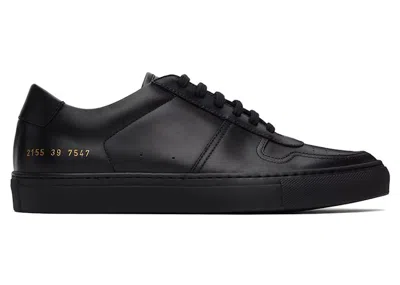 Pre-owned Common Projects Men's  Bball Low Sneakers In Black