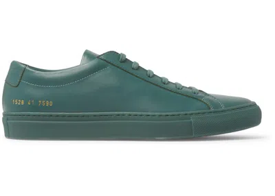 Pre-owned Common Projects Men's  Common Project Achilles Low Sneakers In Green