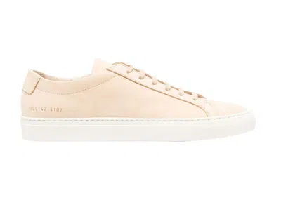 Pre-owned Common Projects Men's  Common Project Original Achilles Low Off Sneakers In Off White