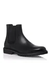 Common Projects Men's Leather Chelsea Boots In Black