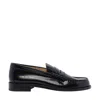 Common Projects Black Polished Leather Loafers