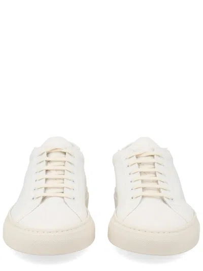 Common Projects Men's Low-top Lace-up Sneakers In White