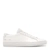 Common Projects Suede Lace-up Achilles Sneakers In White