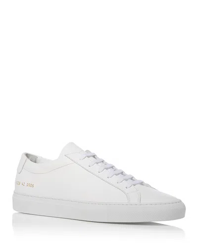 Common Projects Men's Original Achilles Low Top White Sole 1658 Sneakers