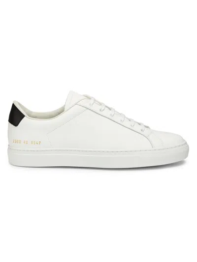 Common Projects Retro Classic Sneakers With 2.5 Cm Sole For Men In White