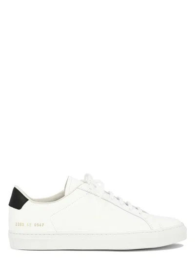 Common Projects Men's Retro Classic Sneakers In White