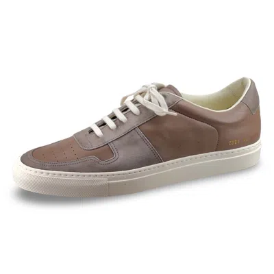 Pre-owned Common Projects Men's Shoes Bball Duo Sneaker In Tobacco