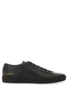 Common Projects Man Sneakers Black Size 8 Leather In Black