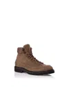 Common Projects Men's Suede Hiker Boots In Brown