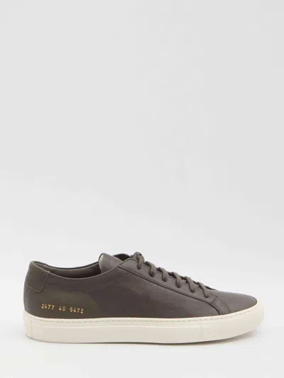 Common Projects Men Summer Achilles Sneakers In Brown