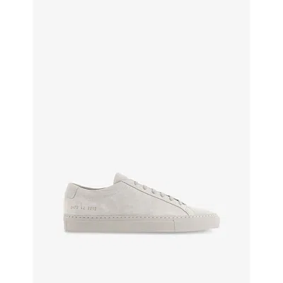 Common Projects Achilles Suede Sneakers In Carta Suede