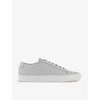 Common Projects Achilles Cracked Leather Low-top Sneakers In Grey