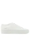Common Projects Minimalist Slip-on Sneakers In Calf Leather In White