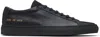 Common Projects Man Sneakers Black Size 8 Leather In Black