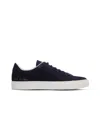 Common Projects Men's Retro Suede Low-top Sneakers In Blue
