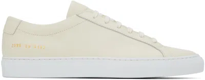Common Projects Off-white Achilles Sneakers In 4102 Off White