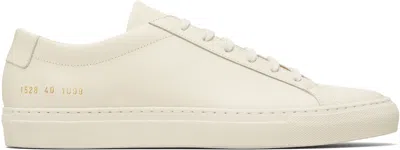 Common Projects Off-white Original Achilles Low Sneakers
