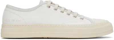 Common Projects Off-white Tournament Trainers In 4102 Off White