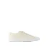 COMMON PROJECTS ORIGINAL ACHILLES CONTRAST SNEAKERS - LEATHER - OFF WHITE