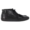 Common Projects Original Achilles High Sneakers In Black Leather