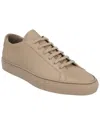 Common Projects Original Achilles Leather Sneakers In Beige