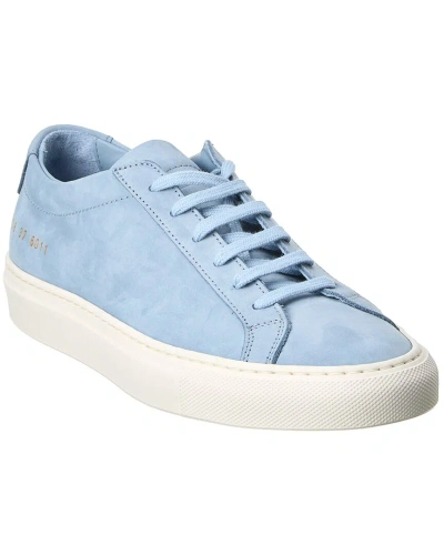 Common Projects Original Achilles Leather Sneaker In Blue