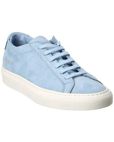Pre-owned Common Projects Original Achilles Leather Sneaker Women's In Blue
