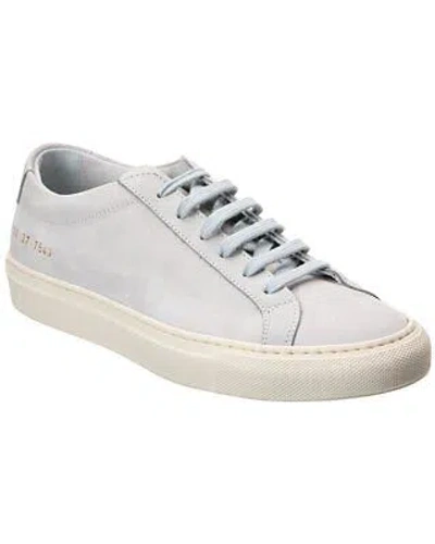 Pre-owned Common Projects Original Achilles Leather Sneaker Women's In Gray