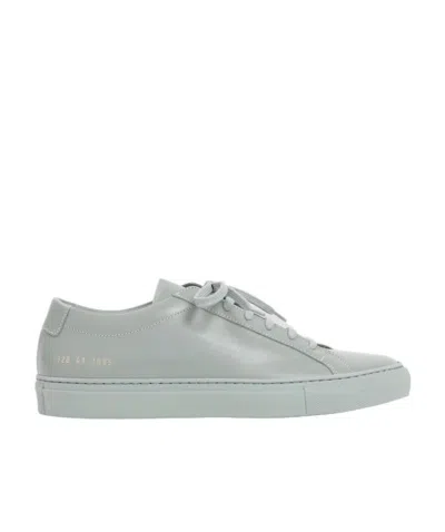 Common Projects Original Achilles Leather Sneakers In Gray