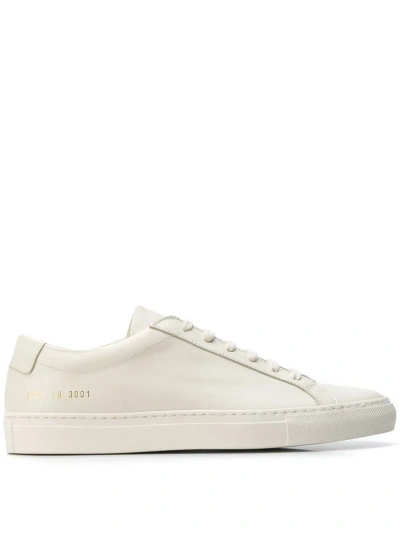 Common Projects Original Achilles Low Leather Trainers In White