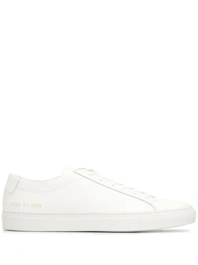 Common Projects Low-top Lace-up Sneakers In Grey