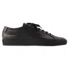 Common Projects Original Achilles Low Sneakers -  - Leather - Black In Black