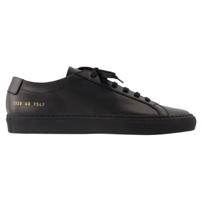Common Projects Original Achilles Low Sneakers -  - Leather - Black