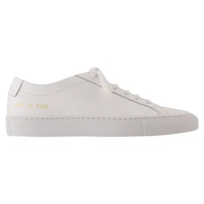 Common Projects Original Achilles Low Sneakers -  - Leather - White
