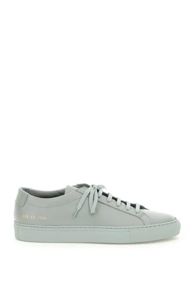 Common Projects Original Achilles Low Sneakers In Green