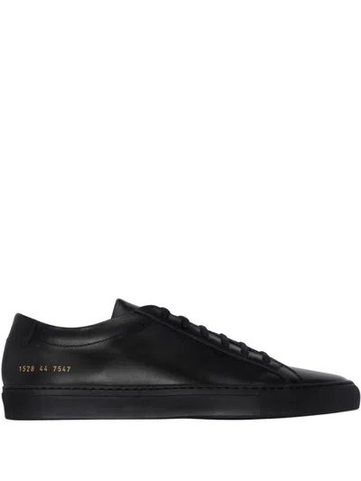 Common Projects Original Achilles Low Sneakers In Black