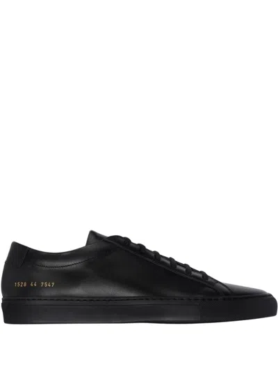 Common Projects Original Achilles Low Sneakers In Black