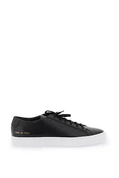 Pre-owned Common Projects Original Achilles Low Sneakers In Black