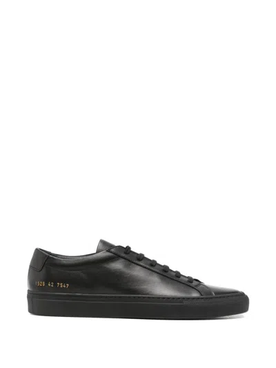 Common Projects Original Achilles Low Sneakers In Black