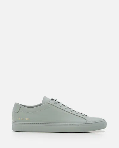 Common Projects Original Achilles Low Sneakers In Green