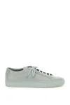 Common Projects Achilles Low Top Sneakers In Confetti White Leather In Green