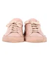 Common Projects Original Achilles Leather Sneakers In Pink