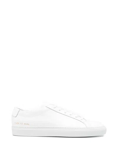 COMMON PROJECTS ORIGINAL ACHILLES LOW SNEAKERS,1528 098 0506 WHITE