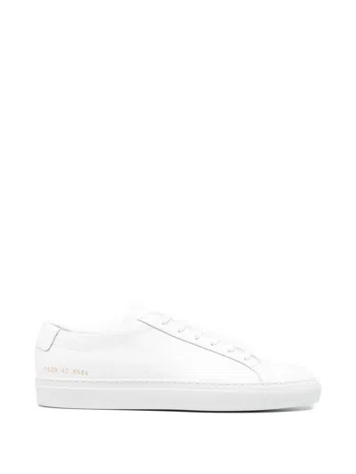 Common Projects "original Achilles" Low Sneakers In White