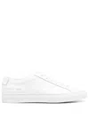 Common Projects Achilles Shiny Leather Sneakers In White