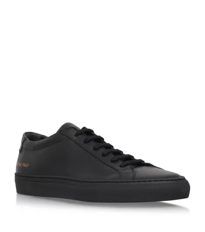 Common Projects Original Achilles Low-top Sneakers In Black