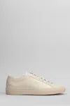 Common Projects Original Achilles Sneakers In Beige Leather In Beige