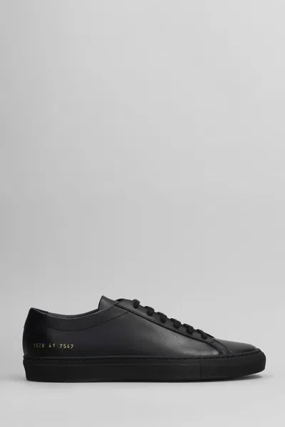 Common Projects Original Achilles Sneakers In Black