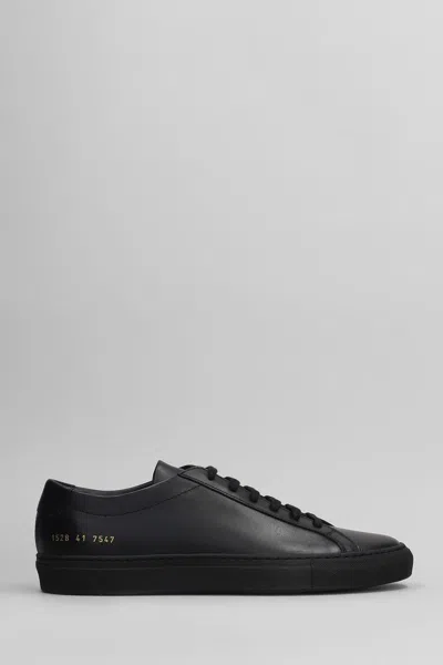 Common Projects Original Achilles Sneakers In Black